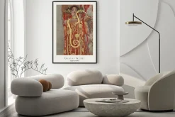 Plakat: Hygieia reprodukcja gustav klimt