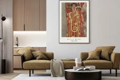 Plakat: Hygieia reprodukcja gustav klimt
