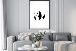 Plakat: Ikona panda