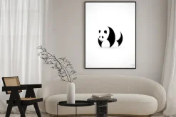 Plakat: Ikona panda