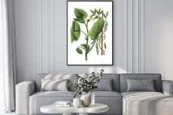 Plakat: Ilustracja kolor kwiatów w akwareli obrazy