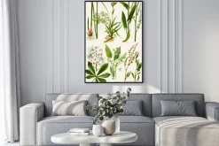 Plakat: Ilustracja kolor kwiatów w akwareli obrazy