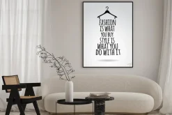 Plakat: Inspirujący cytat o stylu. vector sztuki.