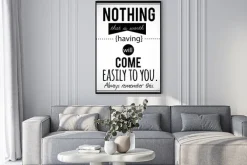 Plakat: Inspirujący cytat vector.