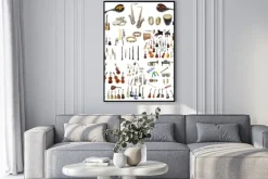 Plakat: Instrumenty muzyczne
