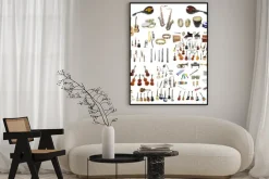 Plakat: Instrumenty muzyczne