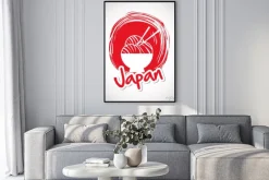 Plakat: Japonia kultura projektowe