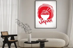 Plakat: Japonia kultura projektowe