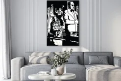 Plakat: Jazz band playing in new york