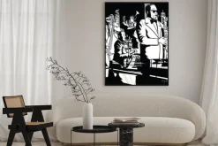 Plakat: Jazz band playing in new york