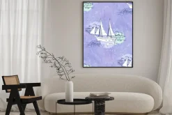 Plakat: Jednolite fale patt statki