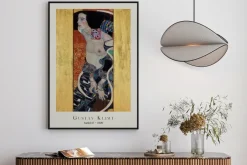 Plakat: Judith ii reprodukcja gustav klimt