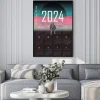Plakat: Kalendarz 2024 kosmos