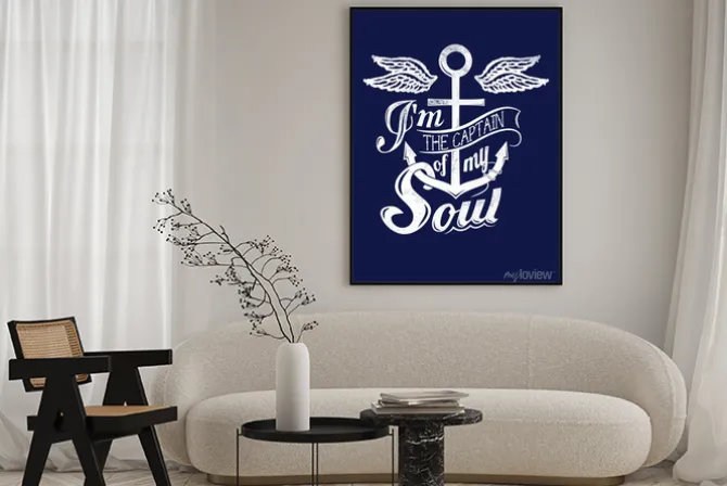 Plakat: Kapitan mojej duszy