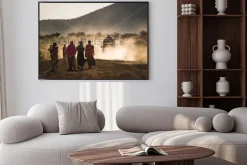 Plakat: Kierować she w stronę domu