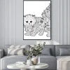 Plakat: Kitten doodle