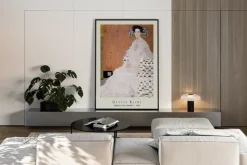 Plakat: Klimt reprodukcja portret fritzy riedler