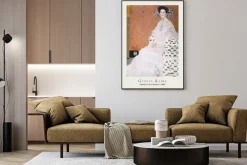 Plakat: Klimt reprodukcja portret fritzy riedler