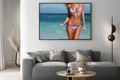 Plakat: Kobieta w bikini
