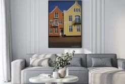 Plakat: Kolorowe domy w sonderborg