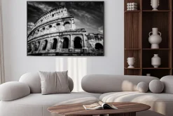 Plakat: Koloseum w rzymie, włochy.