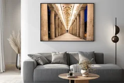 Plakat: Kolumnada w nocy