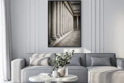 Plakat: Kolumny na dziedzińcu pałacu legii honorowej