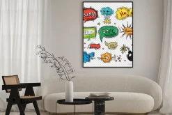 Plakat: Komiks dymka