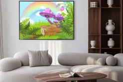 Plakat: Krajobraz fantasy