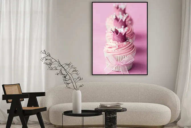 Plakat: Księżniczka z posypką