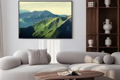 Plakat: Lato zielone wzgórza