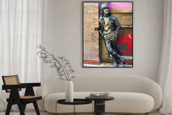 Plakat: Liverpool, england - 5 june : statue of john lennon at mathew