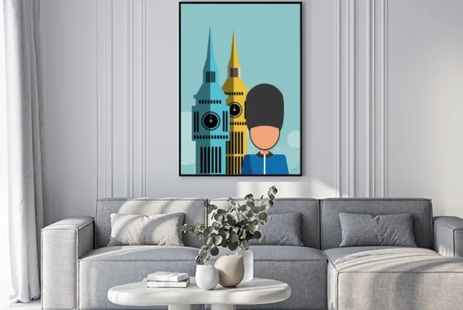 Plakat: Londyn ikonę projektowania