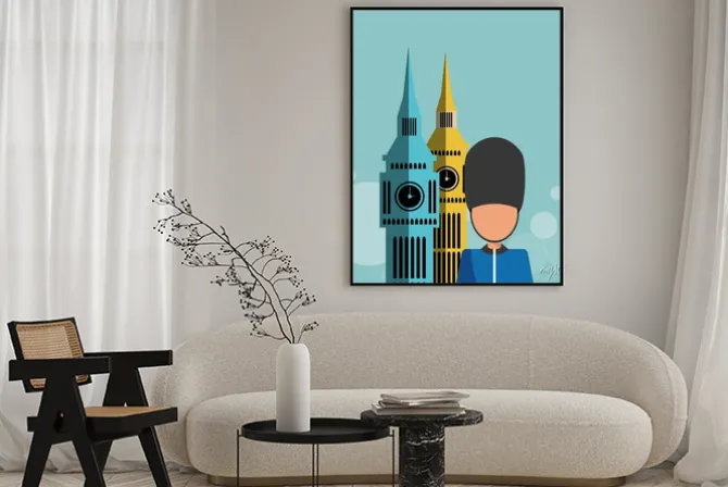 Plakat: Londyn ikonę projektowania