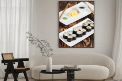 Plakat: Maki sushi set