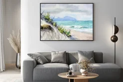 Plakat: Malarskie ujęcie piaszczystych wydm