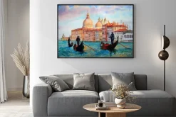 Plakat: Malowanie wenecja, malował akwarelą
