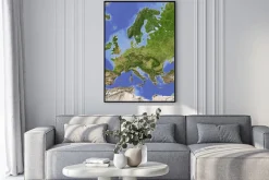 Plakat: Mapa europy
