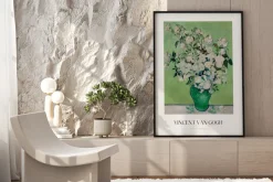Plakat: Martwa natura wazon z różami vincent van gogh