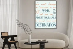 Plakat: Marynistyczny napis motywacyjny