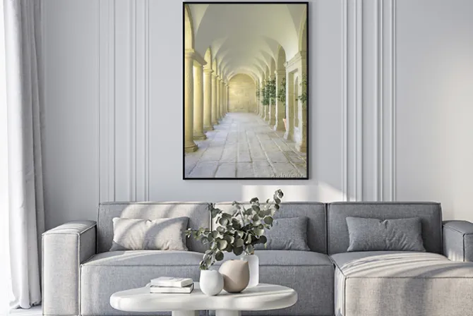 Plakat: Mediterranean sąd kolumn