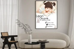 Plakat: Metryczka własne zdjęcie i zajączki