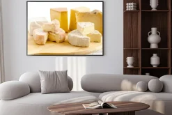 Plakat: Międzynarodowe specjały serowe