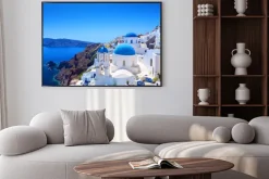 Plakat: Miejscowości oia na santorini