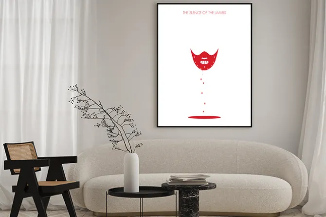 Plakat: Milczenie owiec