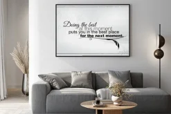 Plakat: Minimalistyczny plakat motywacyjny