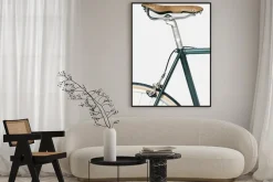Plakat: Minimalistyczny vintage rower