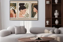 Plakat: Modern art prints in boho style. eps10 vector.