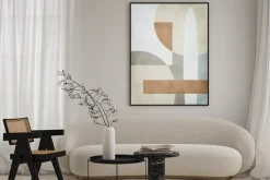 Plakat: Modern design, hand painted watercolor illustration for wall