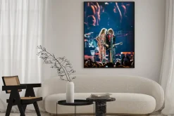 Plakat: Moskwa, rosja - 24 maja 2014 - zespół rockowy aerosmith amerocan